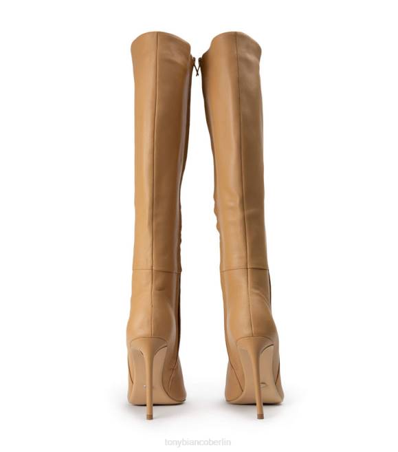 kniehohe Stiefel| de Tony Bianco Frauen Apollo-Kalbsstiefel Honignappa 4624439